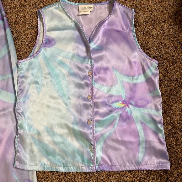 Jaclyn Smith Women’s Small Beautiful Sleepwear 2 pc Set - Picture 2 of 11